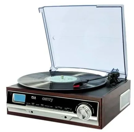 Camry CR 1113 - radio / skivspelare - Skivspelare Brun