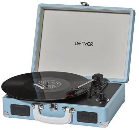 DENVER VPL-120 - skivspelare - Blå